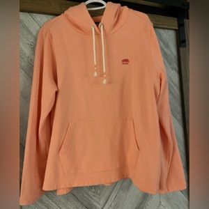 Roots Hoodie-Peach-Orange